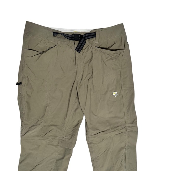 Mountain Hardwear Basin Trek Convertible Cargo Pant Tan Performance Wear Size XL - Picture 3 of 6